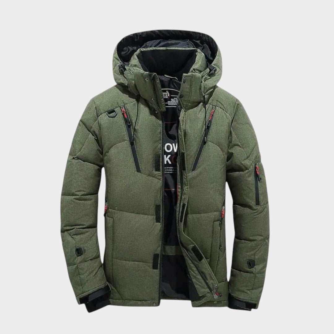 Chaqueta de Invierno Hombre Lisa Impermeable | Arktis Pro™