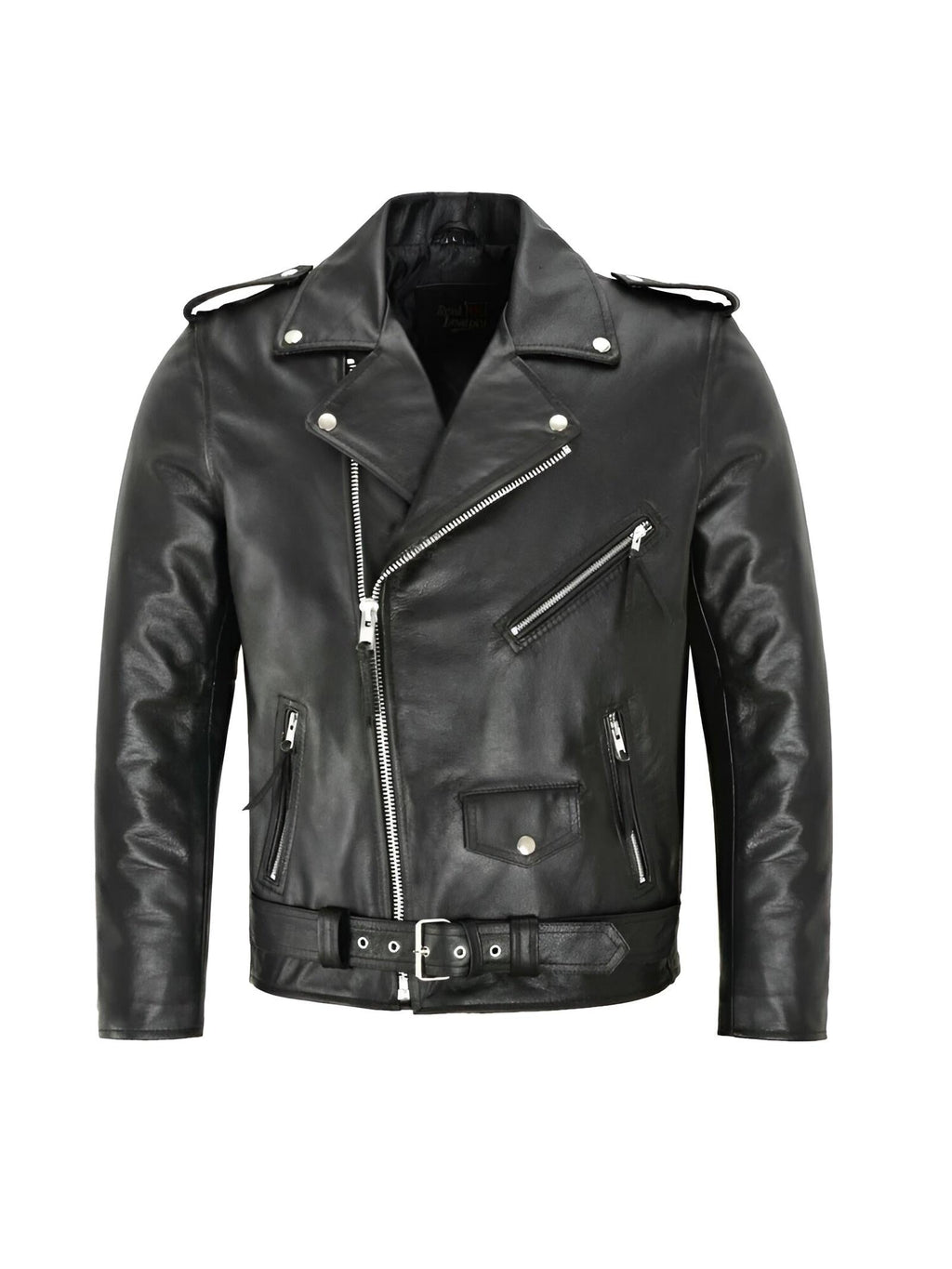 Chaqueta de Cuero Mujer Motera Clásica | Austin™