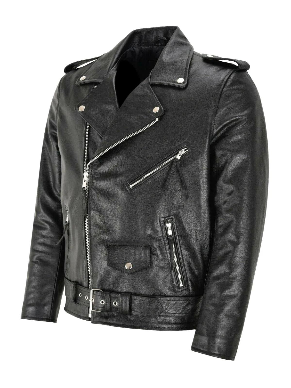 Chaqueta de Cuero Mujer Motera Clásica | Austin™
