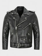 Chaqueta de Cuero Mujer Motera Clásica | Austin™