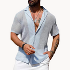 Camisa calada de manga corta | Rodri