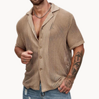 Camisa calada de manga corta | Rodri