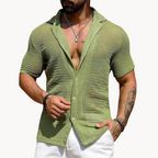 Camisa calada de manga corta | Rodri