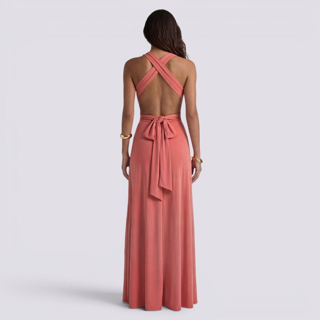 Vestido Largo Multiposición Mujer para Fiestas y Bodas | Maxi Elegante