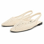 Sandalias Planas de Malla con Punta Cuadrada | Albiona™