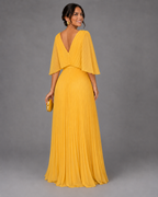 Vestido Clásico Elegante Mujer Invitada de Bodas | Luna Cruz
