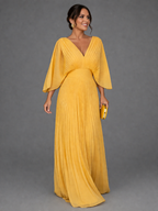 Vestido Clásico Elegante Mujer Invitada de Bodas | Luna Cruz
