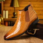 Zapatos de piel autentica elegantes de alta gama para hombre | Roberto