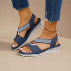Sandalias de playa con tiras cruzadas para mujer | Sol