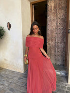Vestido de Toledo en rosa | Valentina