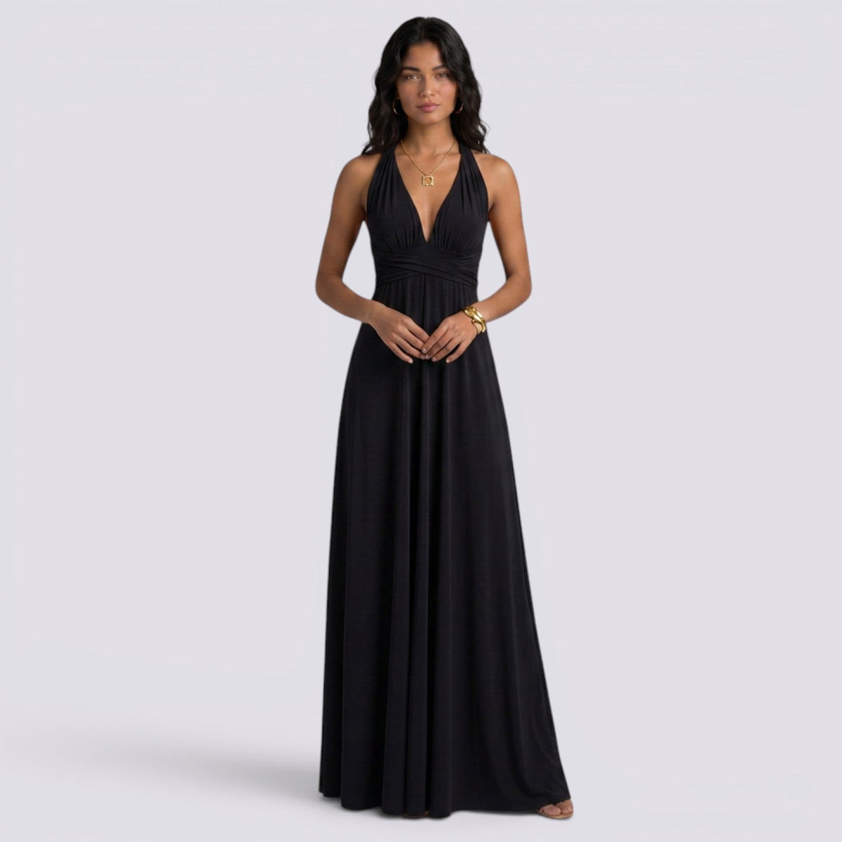 Vestido Largo Multiposición Mujer para Fiestas y Bodas | Maxi Elegante