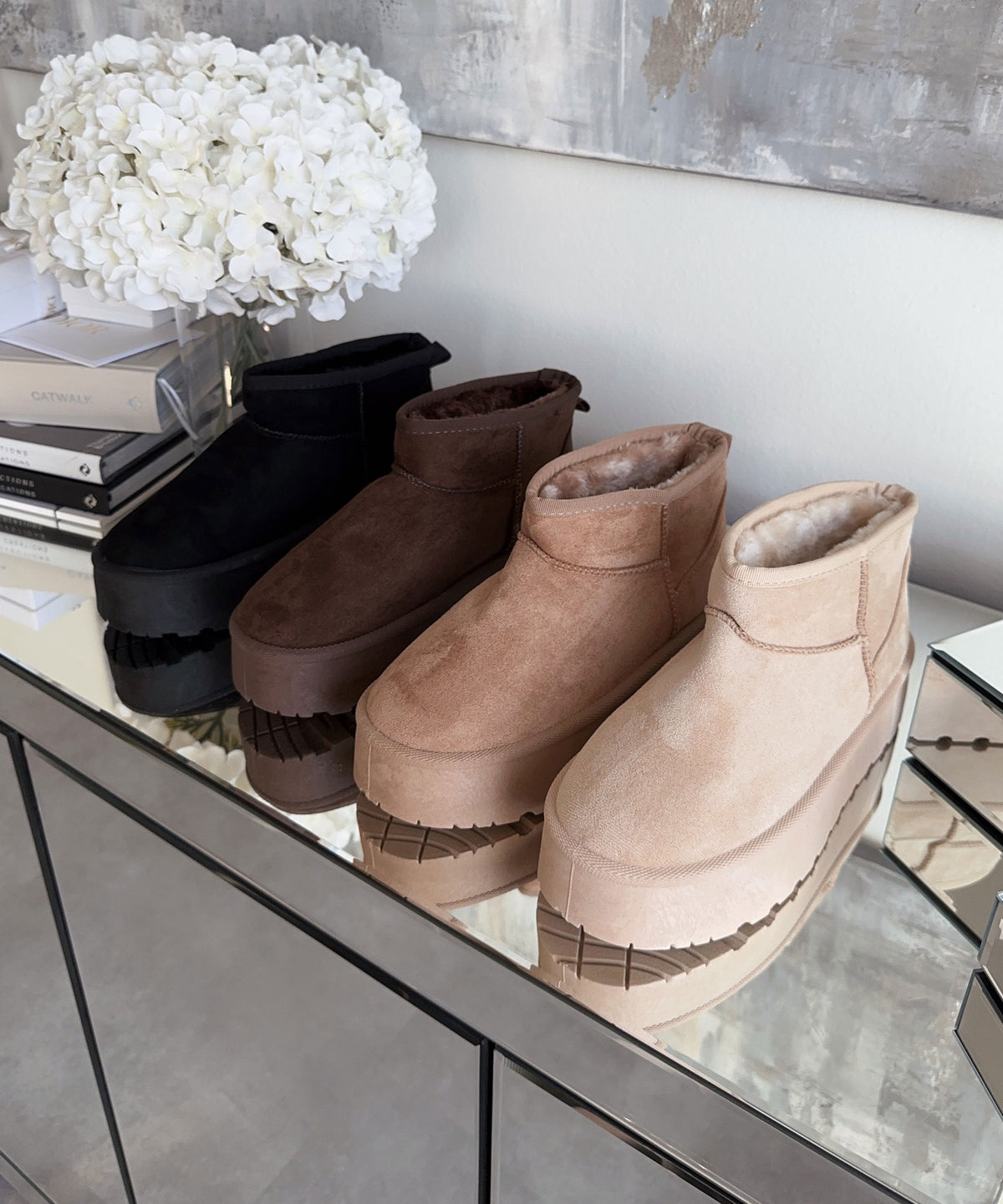 Botas Plataforma Forradas Mujer | Nina Camel