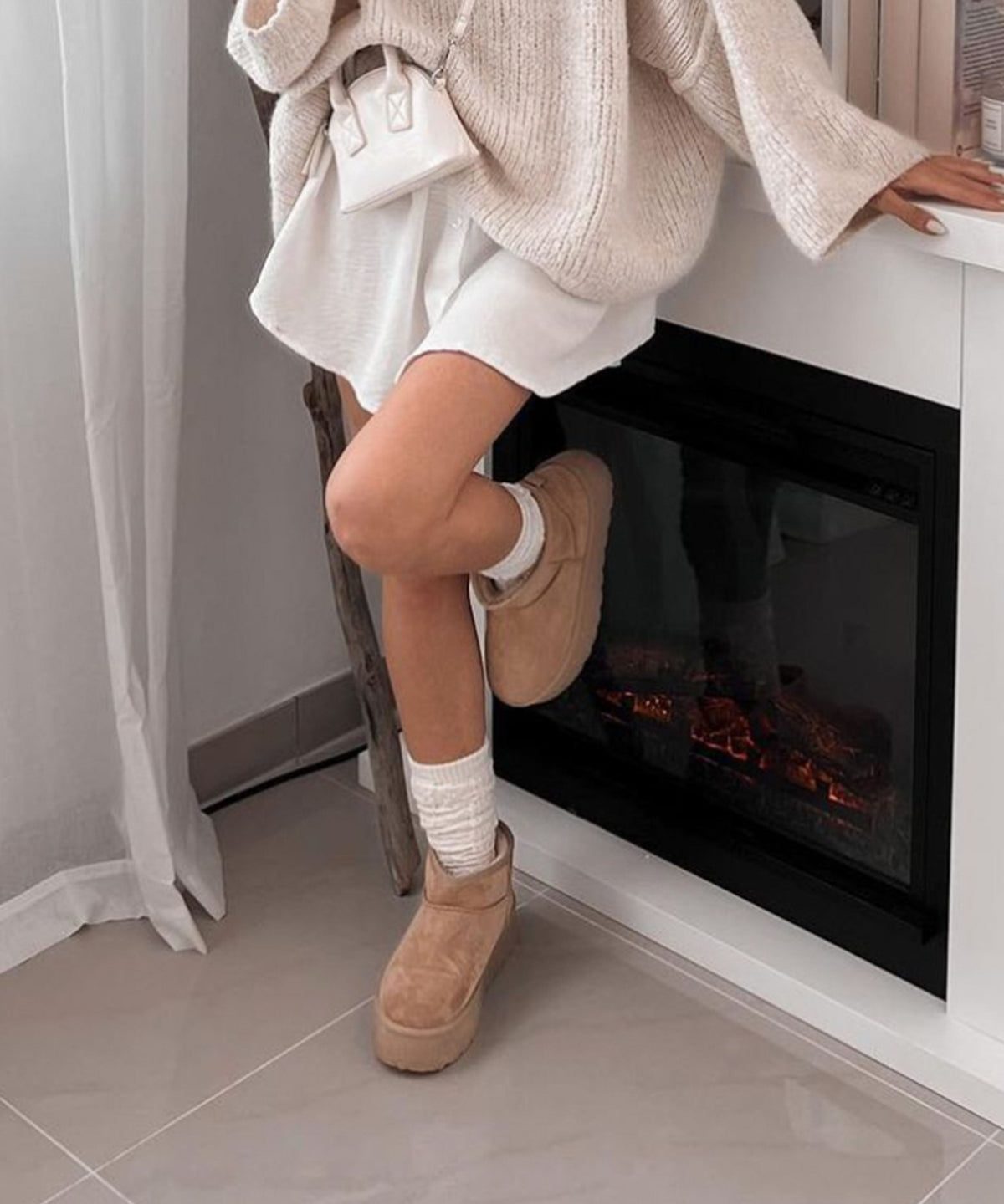Botas Plataforma Forradas Mujer | Nina Camel