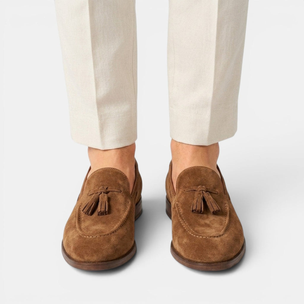 Mocasines Hombre Piel Nobuck
