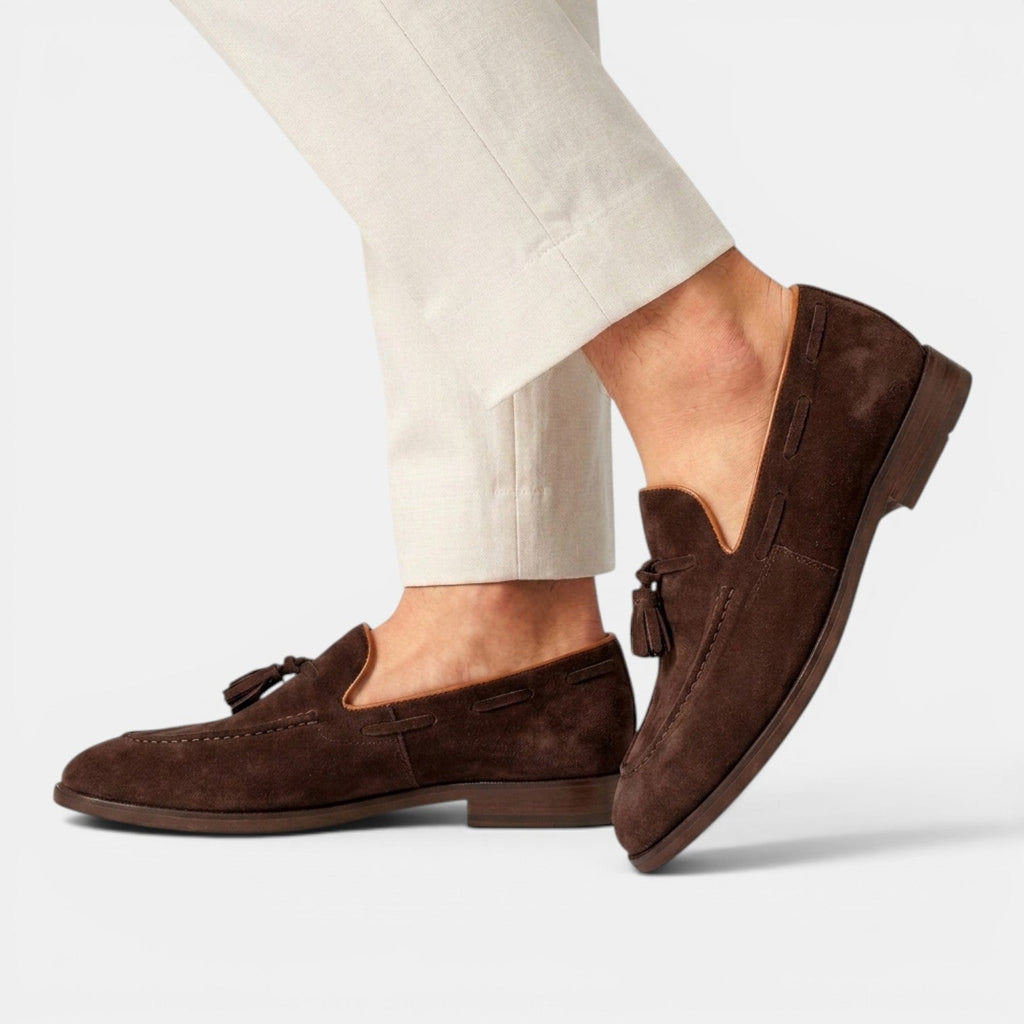 Mocasines Hombre Piel Nobuck