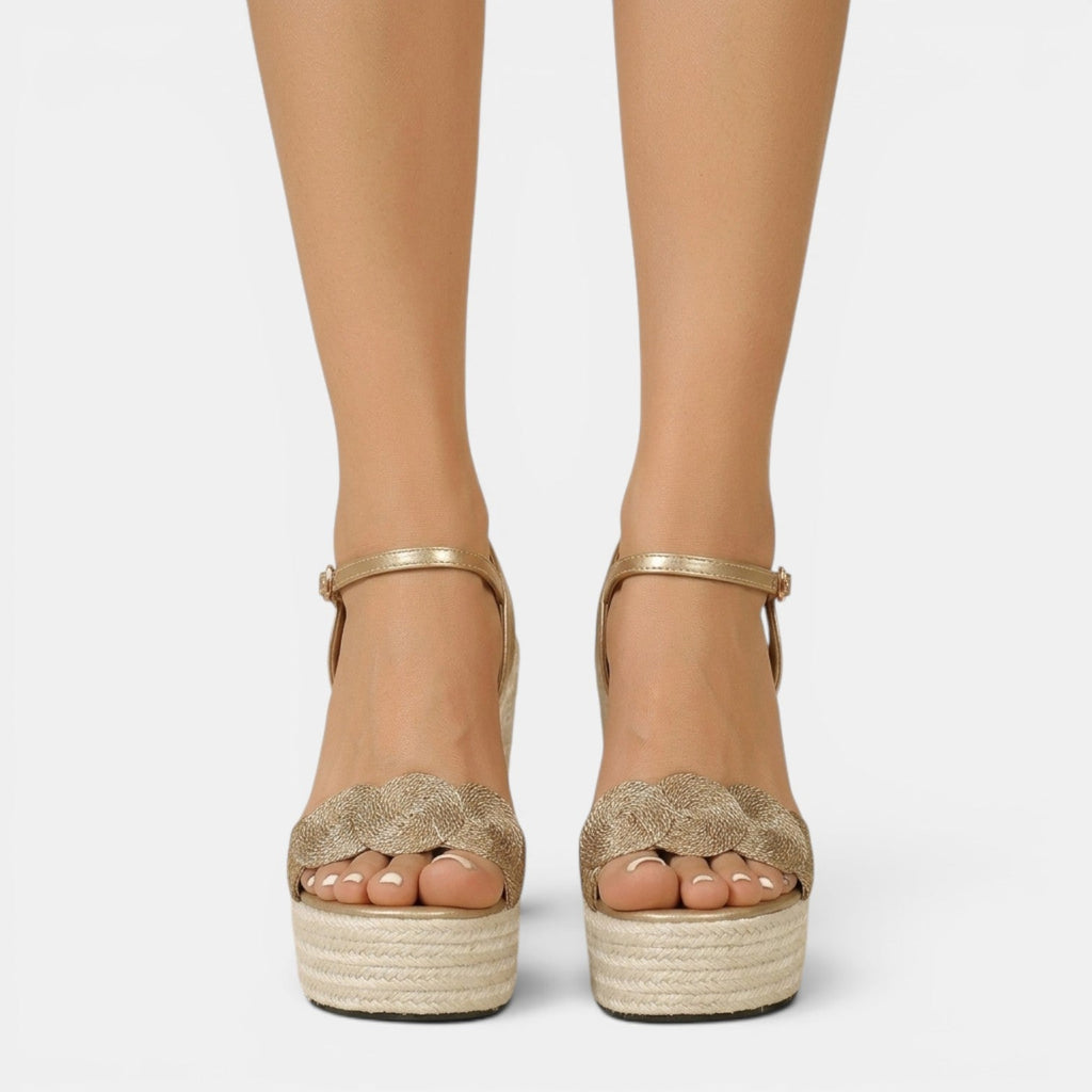 Sandalias Cuña Verano Mujer