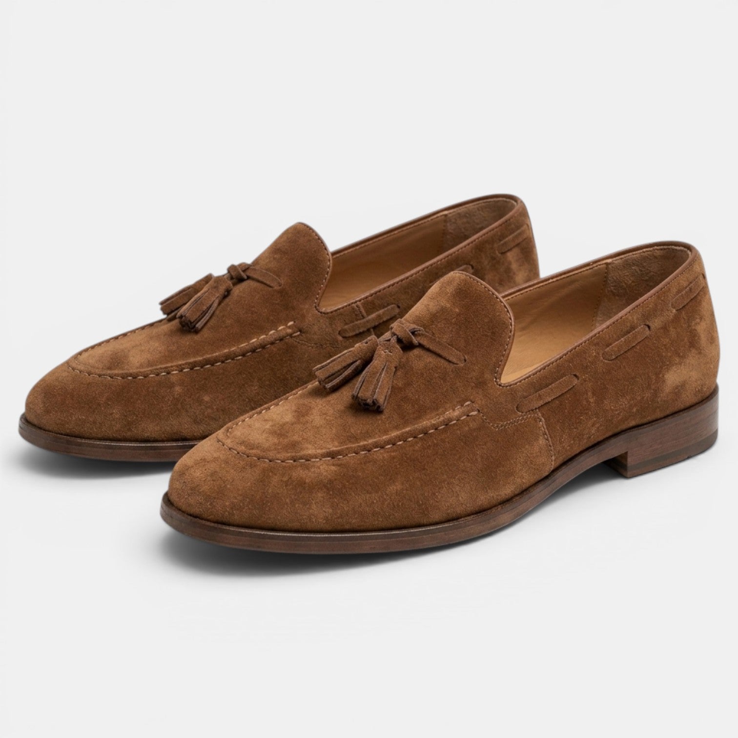 Mocasines Hombre Piel Nobuck