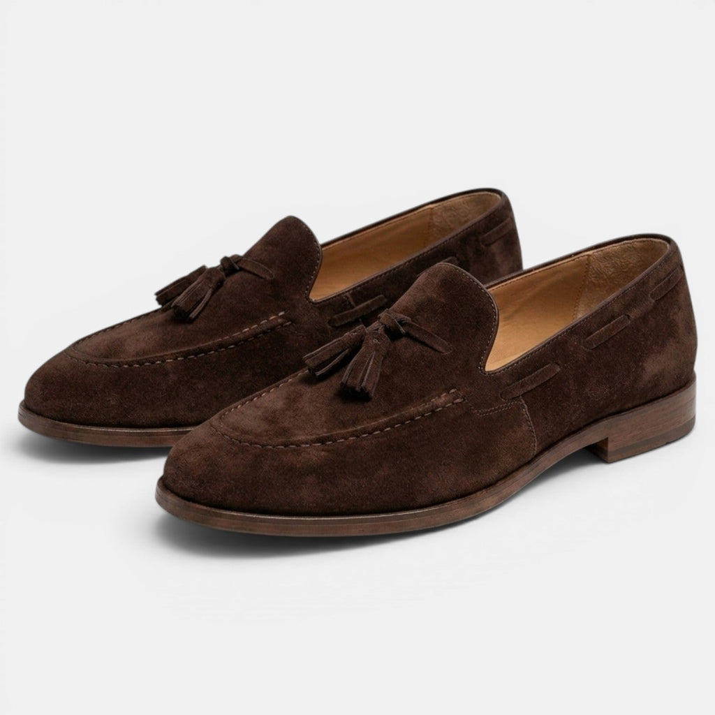 Mocasines Hombre Piel Nobuck
