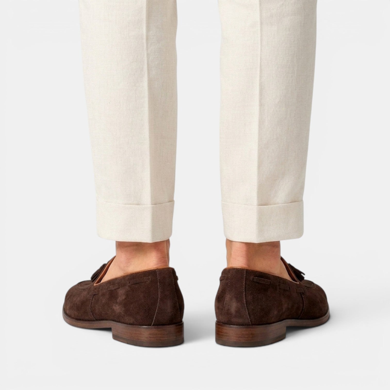 Mocasines Hombre Piel Nobuck
