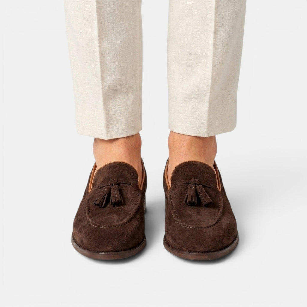 Mocasines Hombre Piel Nobuck