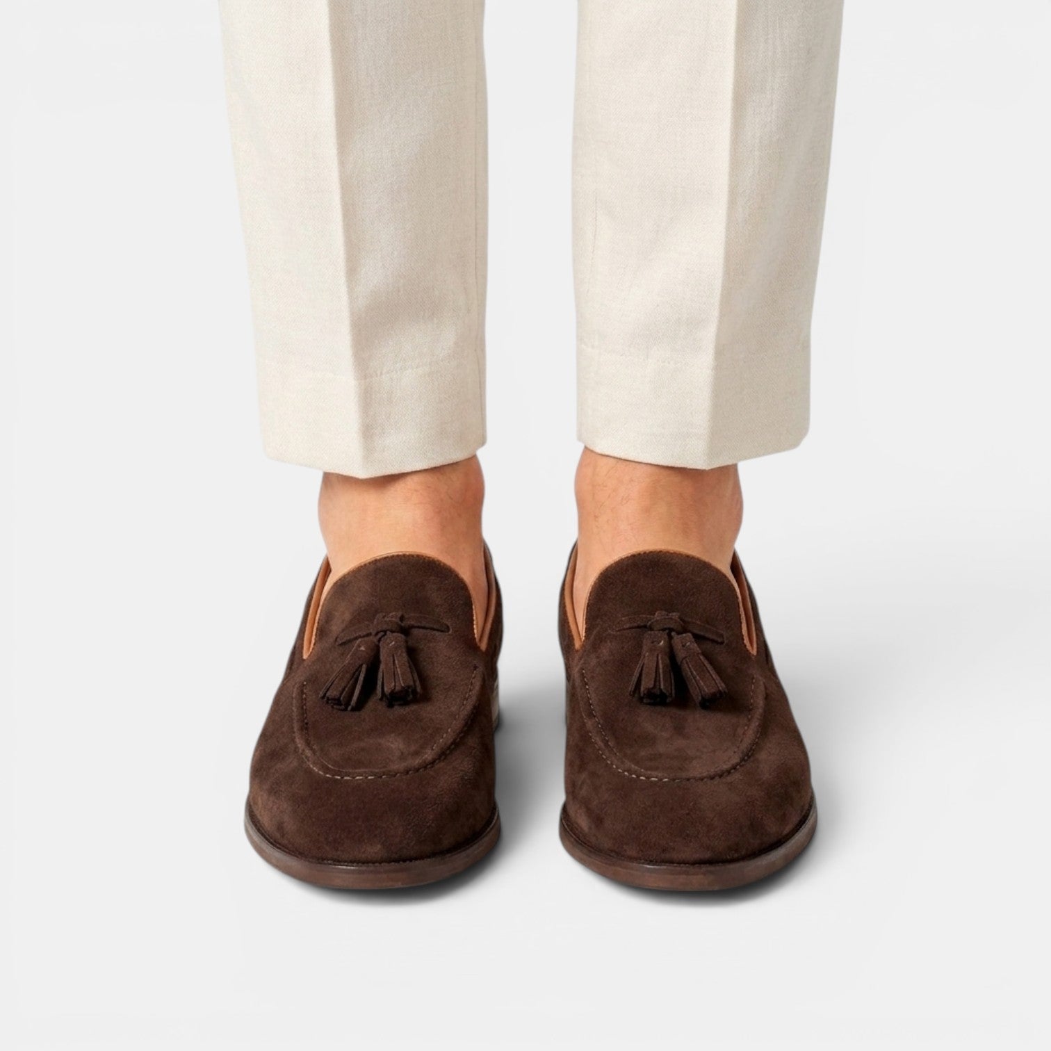 Mocasines Hombre Piel Nobuck