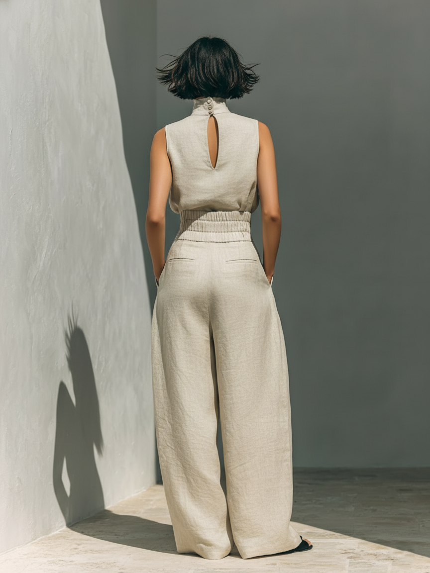 Conjunto amplio minimalista para mujer | Maria