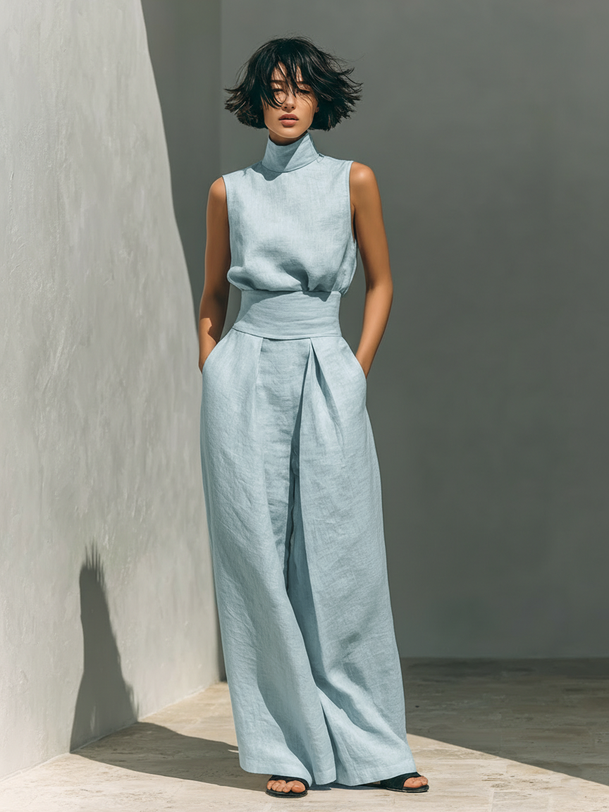 Conjunto amplio minimalista para mujer | Maria