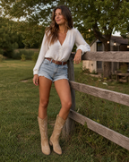 Botas de Ante Western Sierra Altas para Mujer