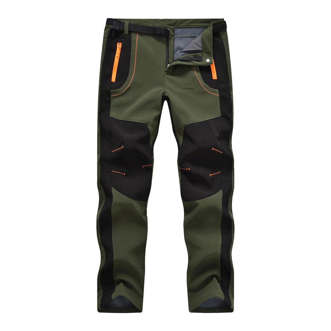 Pantalón Montaña Hombre Forro Polar Resistente al Agua | Hugo