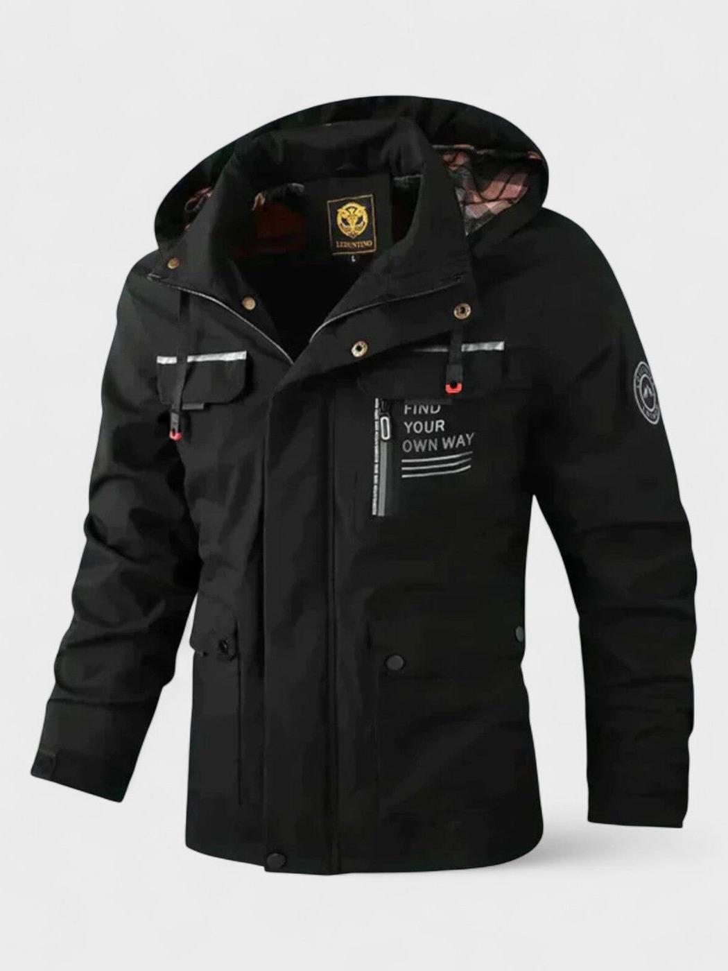 Chaqueta de Invierno Hombre con Capucha Acolchada | Harden™