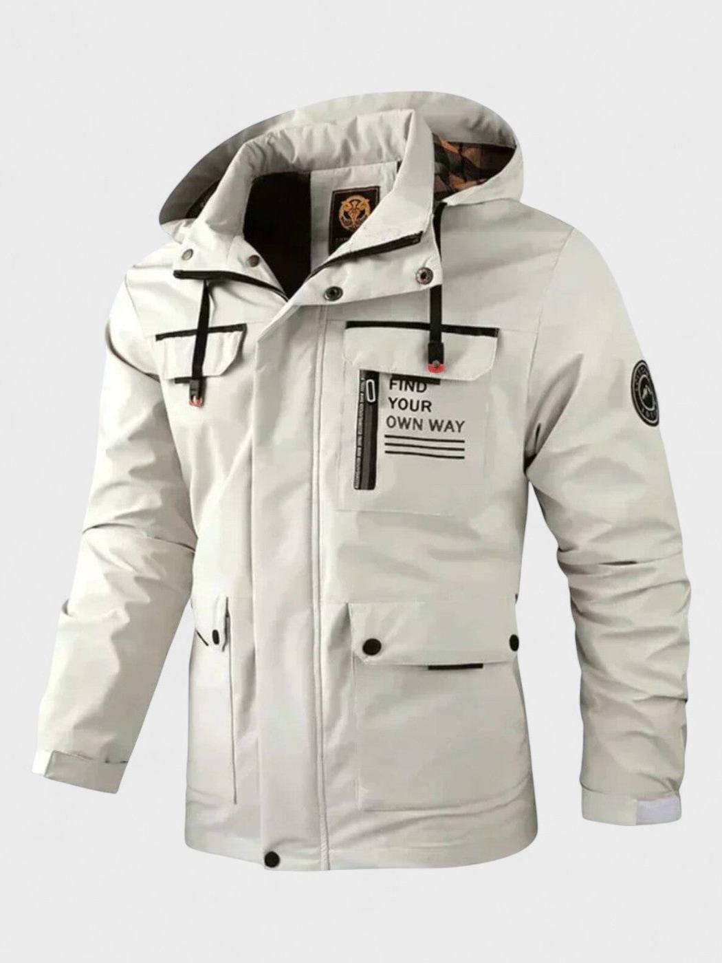 Chaqueta de Invierno Hombre con Capucha Acolchada | Harden™