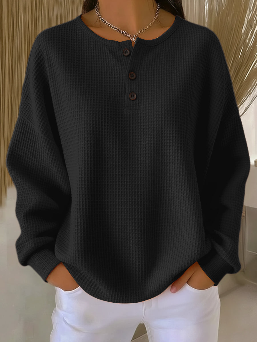 Jersey de Punto Gofre Mujer Liso | Marta