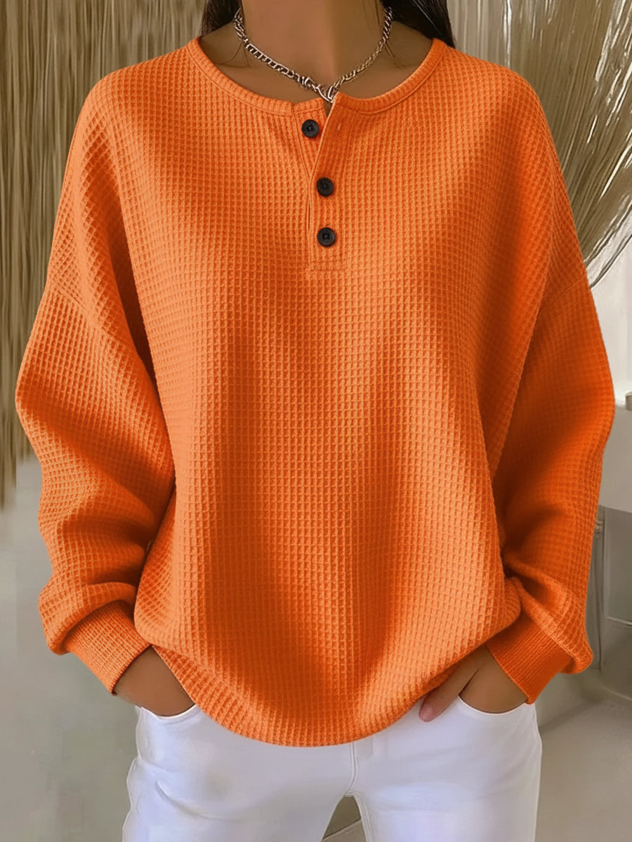 Jersey de Punto Gofre Mujer Liso | Marta