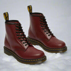 Botas con Cordones Unisex de Piel Sintética y Suela de Goma