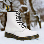 Botas con Cordones Unisex de Piel Sintética y Suela de Goma