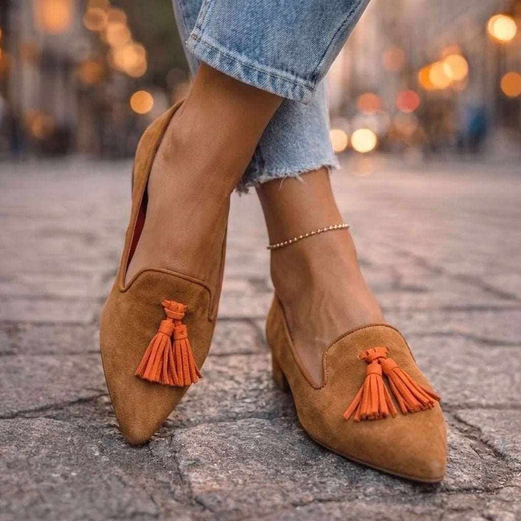 Bailarinas Punta Mujer Estampado Leopardo | Livia