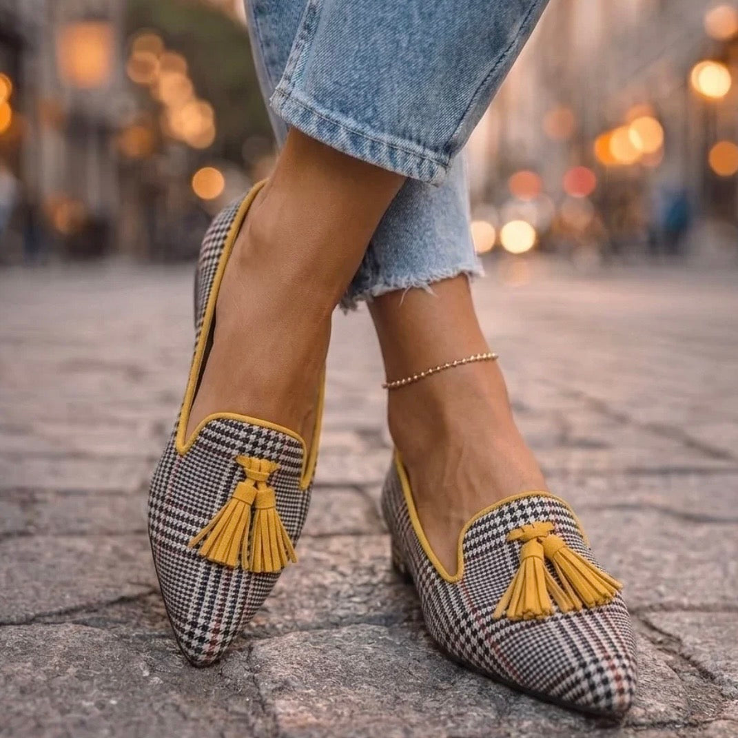 Bailarinas Punta Mujer Estampado Leopardo | Livia