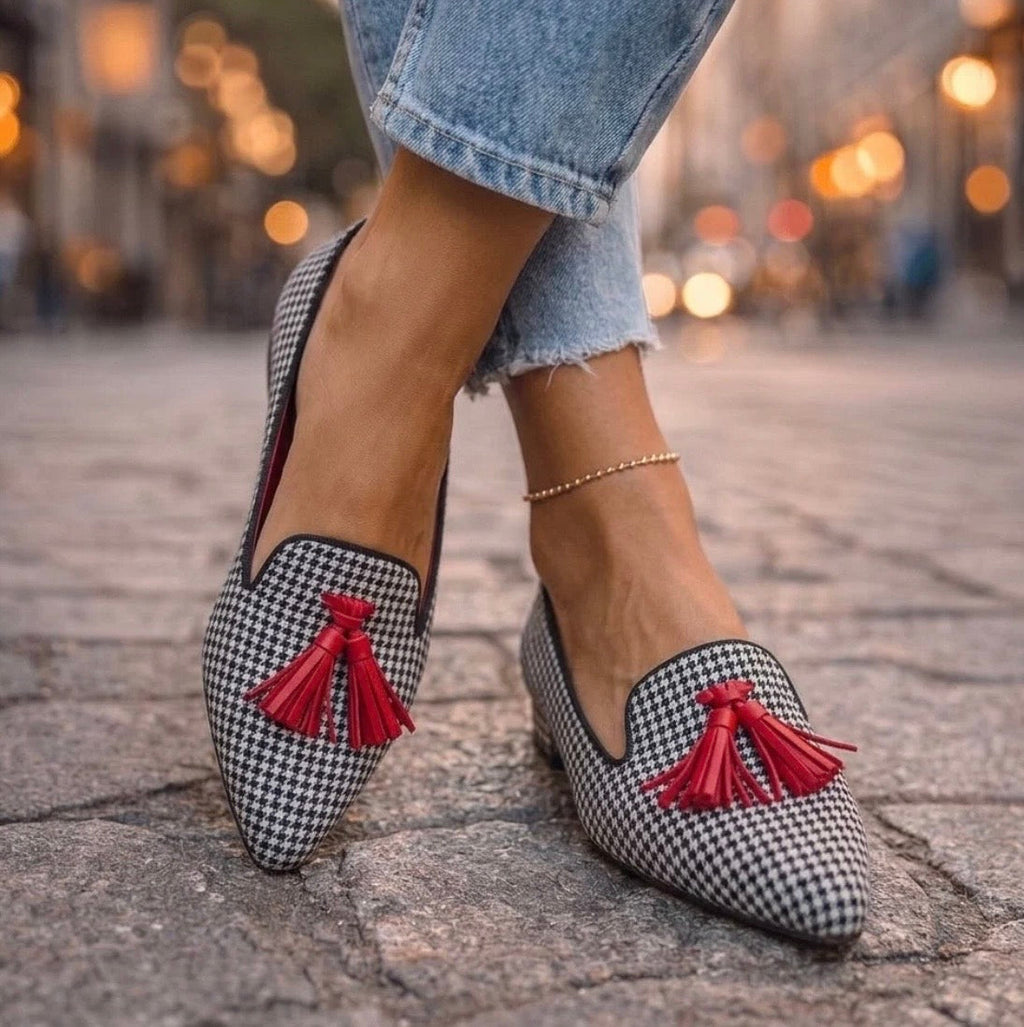 Bailarinas Punta Mujer Estampado Leopardo | Livia