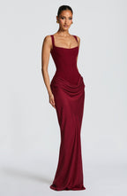 Maxivestido reloj de arena | Martina