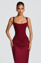 Maxivestido reloj de arena | Martina