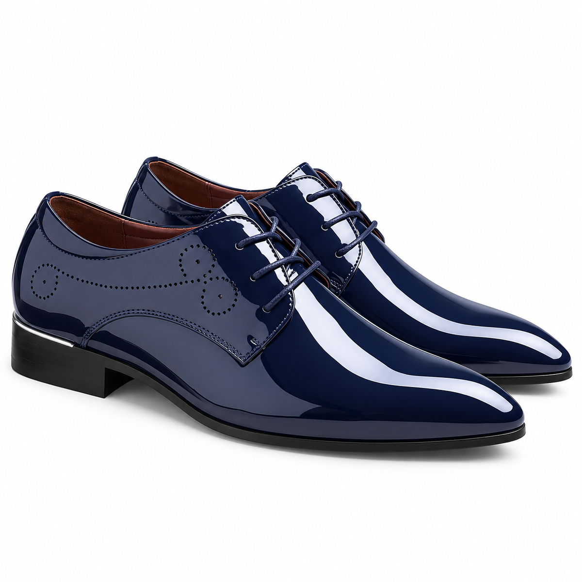 Zapatos de Vestir de Cuero para Hombre sin Cordones