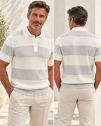 Polo de Punto de Manga Corta para Hombre – Estilo Casual