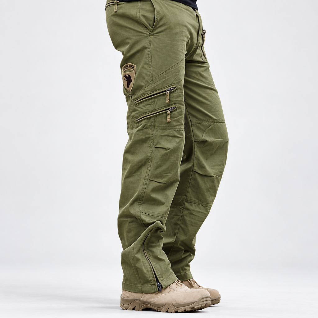 Pantalón Cargo Hombre Algodón Multibolsillos Casual | Diego