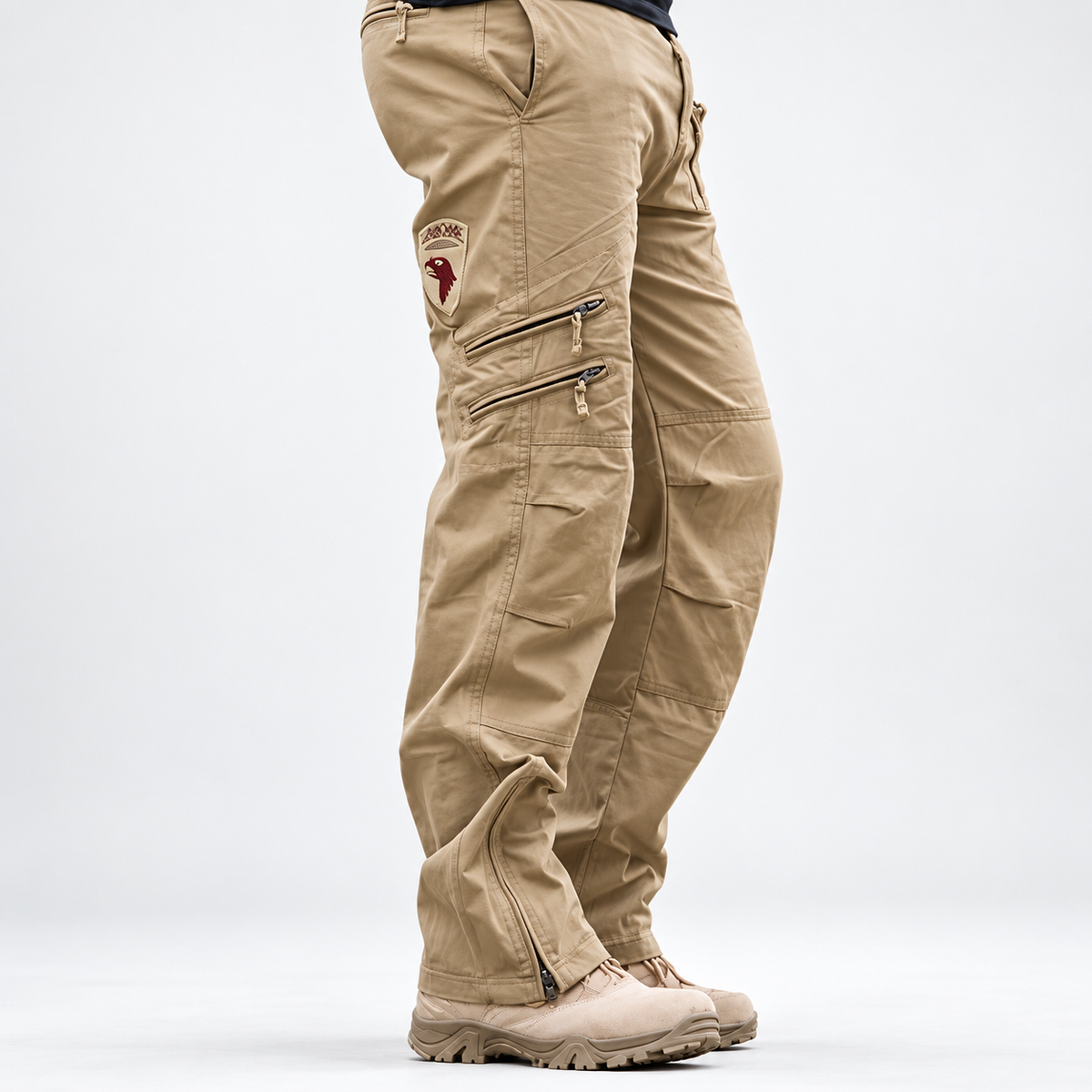 Pantalón Cargo Hombre Algodón Multibolsillos Casual | Diego