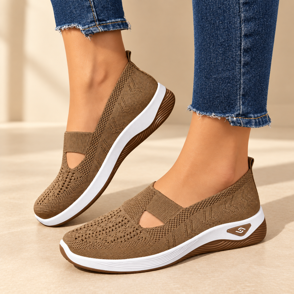 Zapatillas Sin Cordones Transpirables Mujer Suela Acolchada | Alma