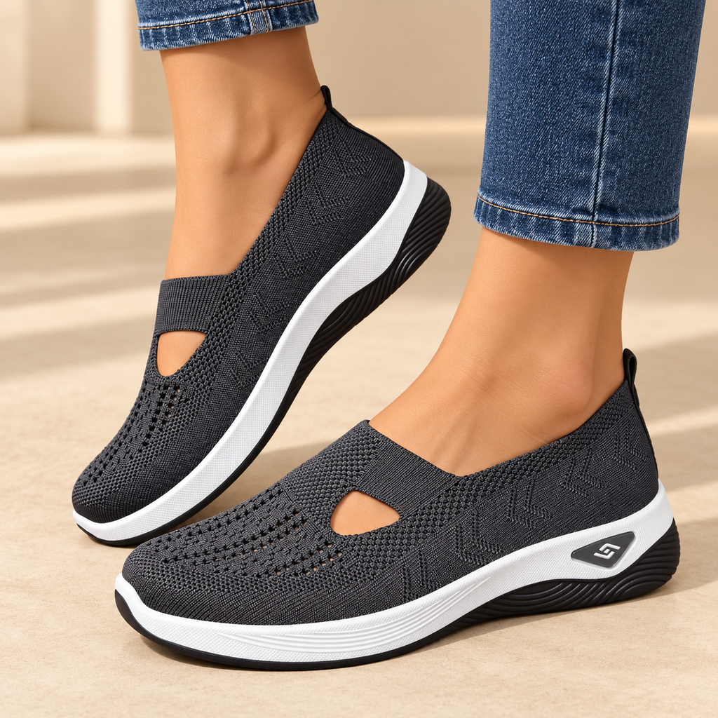 Zapatillas Sin Cordones Transpirables Mujer Suela Acolchada | Alma