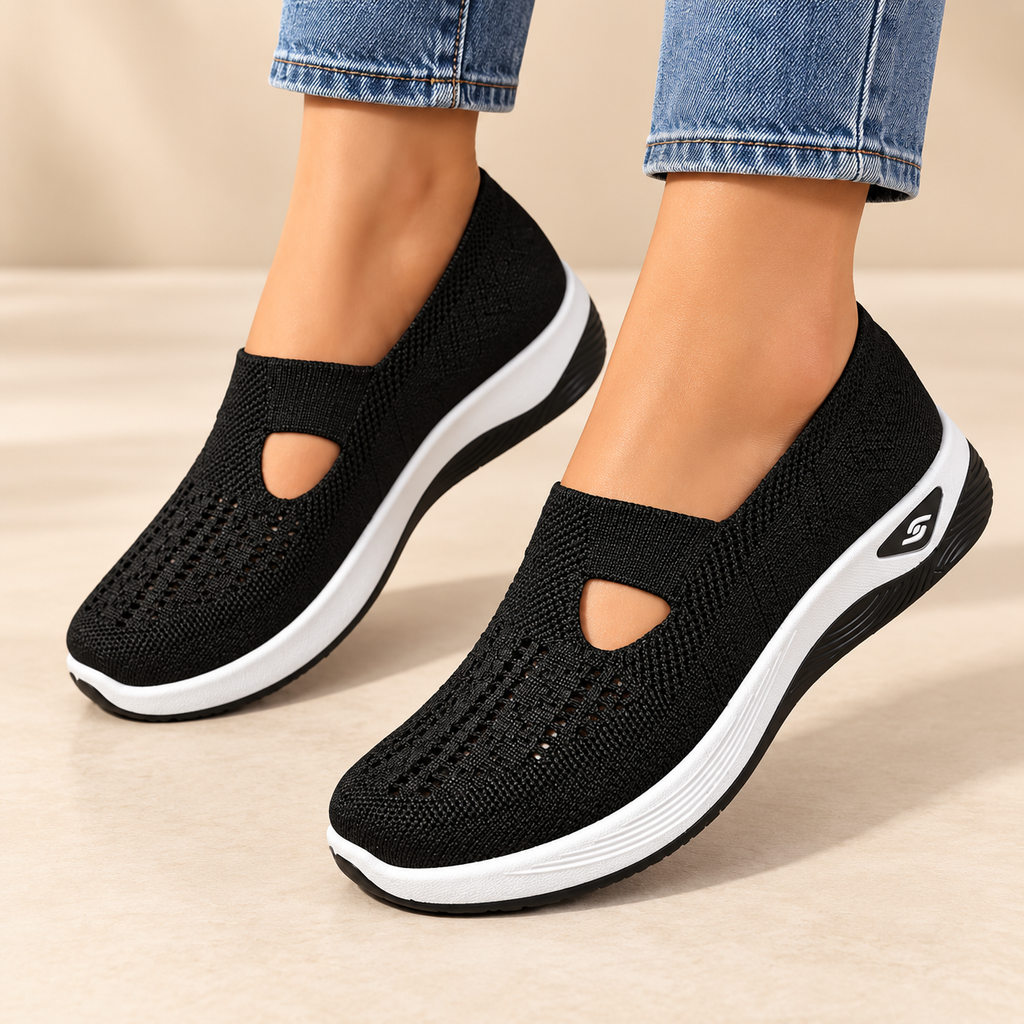 Zapatillas Sin Cordones Transpirables Mujer Suela Acolchada | Alma