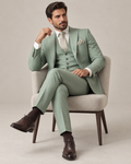 Traje de Novio de Tres Piezas Hombre Slim Fit Chaleco | Gonzalez