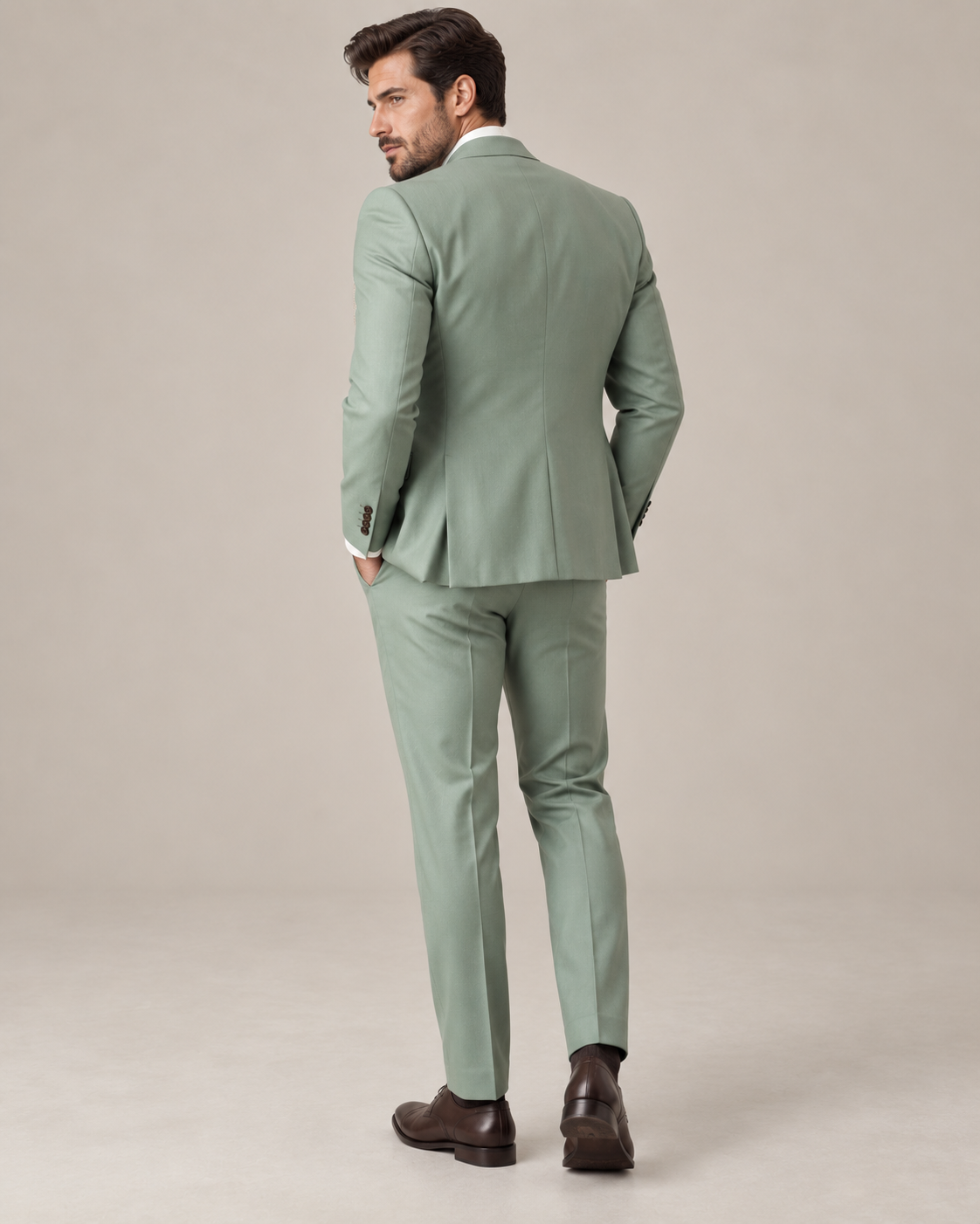 Traje de Novio de Tres Piezas Hombre Slim Fit Chaleco | Gonzalez