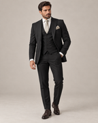 Traje de Novio de Tres Piezas Hombre Slim Fit Chaleco | Gonzalez